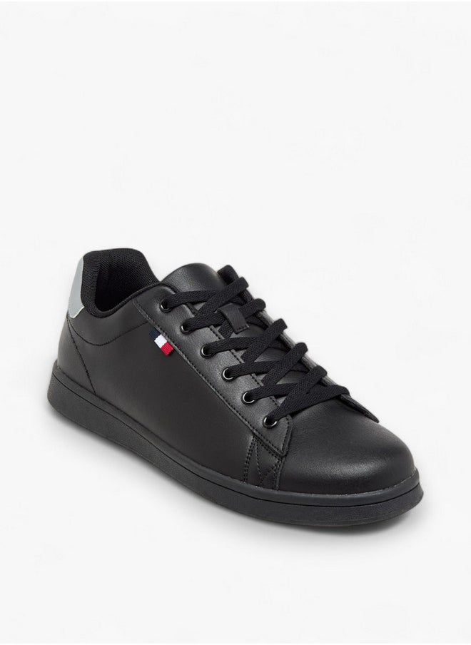 LBL by Shoexpress Men's Panelled Lace-Up Sneakers  - Image 2
