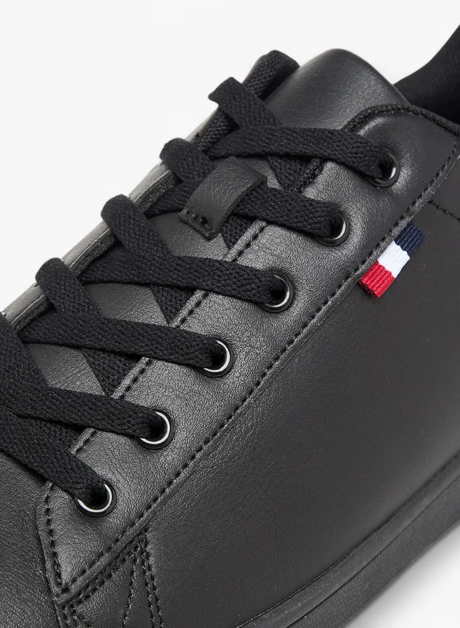 LBL by Shoexpress Men's Panelled Lace-Up Sneakers