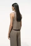 اتش اند ام Linen-blend suit waistcoat