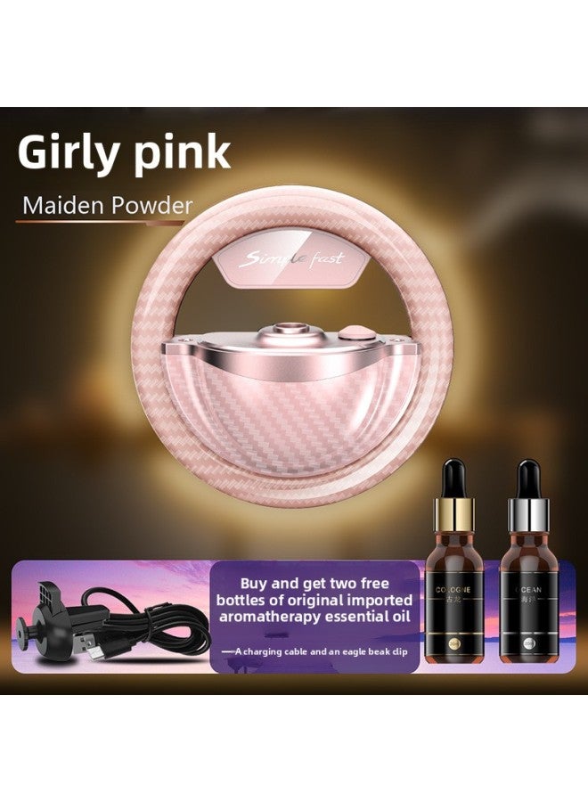 إسكدنيا رذاذ تلقائي برائحة السيارة الملونة RGB التحكم الصوتي، ضوء ملون، ضوء لاقط مضيء، ضوء جوي، زخارف موفرة للطاقة - مصدر الضوء: حزمة واحدة - لون فاتح: مسحوق جرلي (كولونيا مجانية + سائل علاج عطري بحري) - Image 1