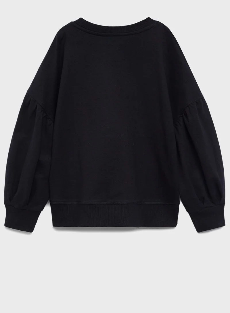 MANGO Kids Snoopy Sweatshirt