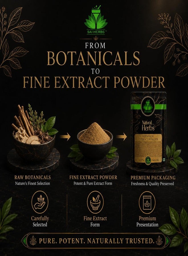 SAI HERBS مسحوق جذور الأرقطيون من ساي هيربس | نقي وطبيعي | 100 غرام - Image 4