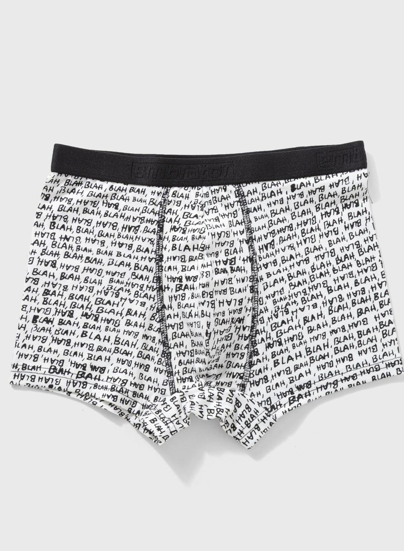 embrator Pack of 3 Design Cotton Lycra Boxer Underwear for Men - Image 4