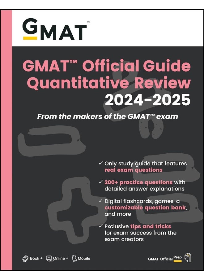 null - GMAT Official Guide Quantitative Review 2024-2025: Book + Online Question Bank - Image 1