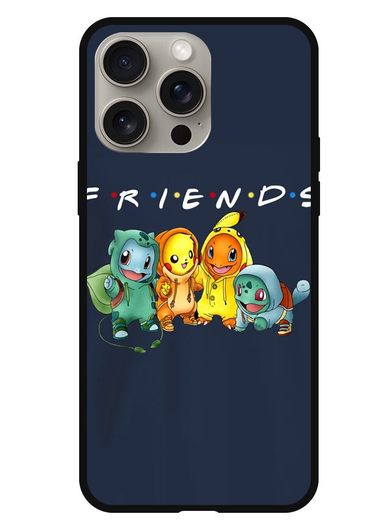 Theodor Protective Case Anti Scratch Shock Proof Bumper Cover For iPhone 15 Pro Max Friends (2) - Image 1