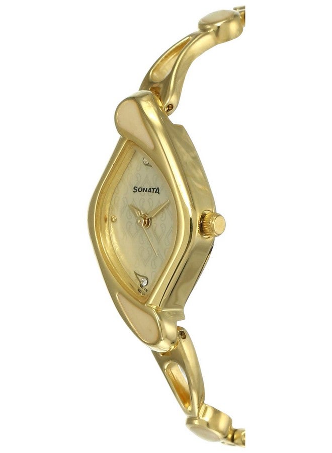 Sonata Sona Sitara Analog White Dial Women's Watch-NL8073YM01/NP8073YM01 - Image 2