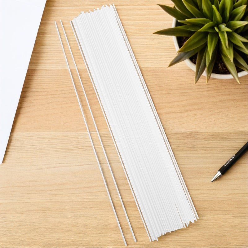 50pcs Pipe: Hollow Tubes For Diy Crafts - Architectural Model Making Pipes Sand Table Supplies Round Tubing Materials - Image 3