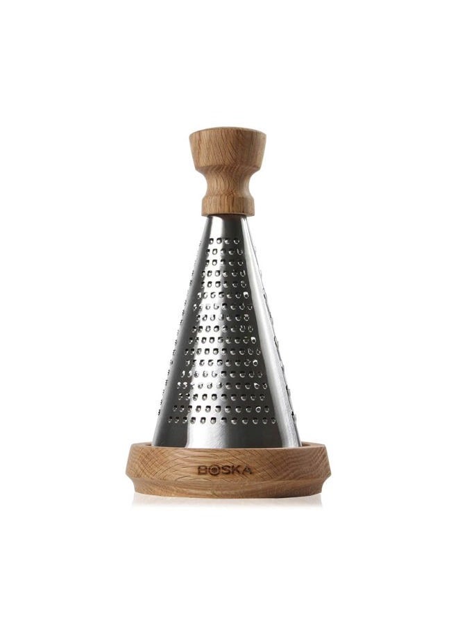 Boska Stainless Steel Table Grater - Best for Cheese, Chocolate, and Vegetables - Multifunctional Rust-Proof Shredder - Manual Handheld Flaker - 10 Year Warranty - Image 1