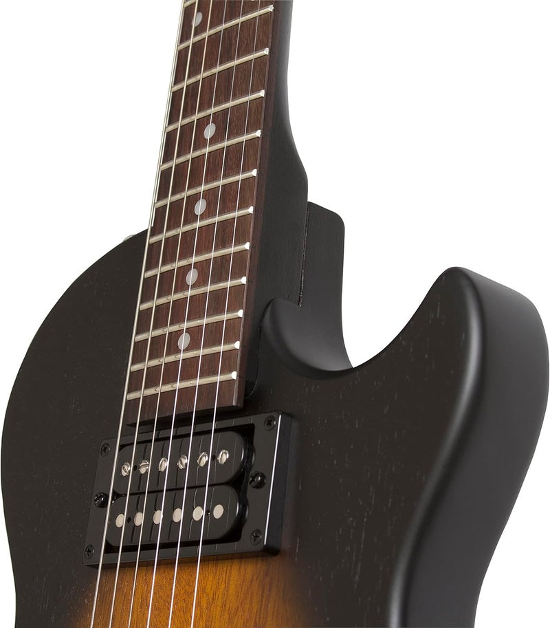 Epiphone Les Paul Special VE Electric Guitar - Worn Vintage Sunburst - Image 3