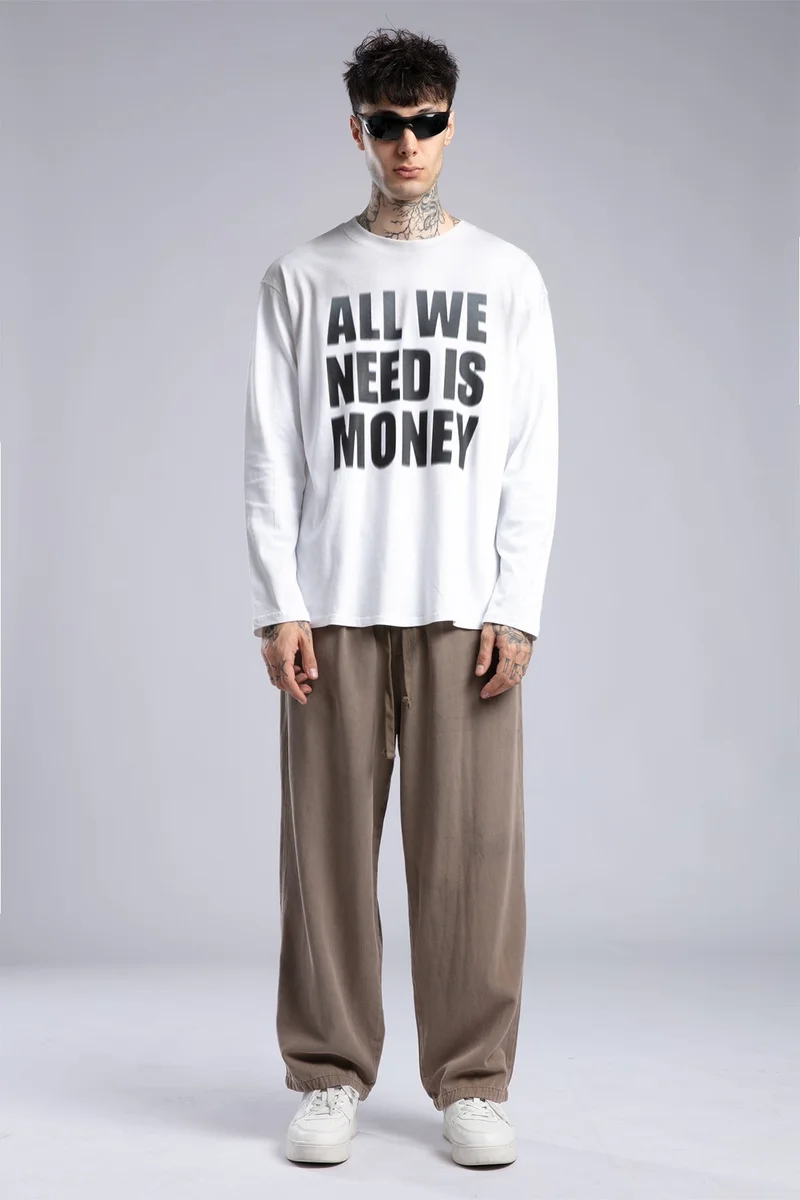 Catch Printed Slim Pistol Sweatshirt