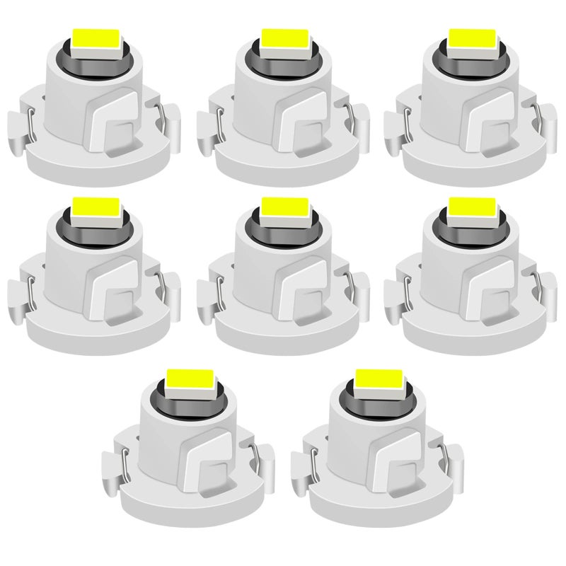 Tongze 8Pcs Green T3 Led Bulbs 3020 Chip Neo Wedge Led Dash Instrument Lights Bulbs Replacement Universal for Car Dashboard Lights Clock Light Engine Transmission AC Radio Switch Indication Bulb