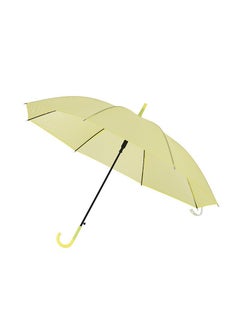 Stock Available White Color Eco-Friendly Automatic Rain Umbrella Disposable Creative Internet Celebrity Umbrella Street Stall Embossed yellow