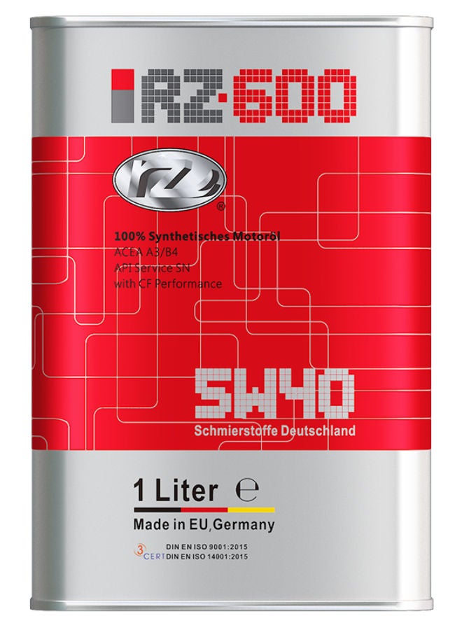 ار زد رزويل زيت RZ600 5W-40 1L