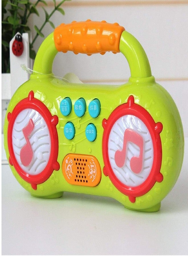 KITIKITTZ KITI Kits Musical Radio Toy with Lights for Babies with Music, Lights, Animal Call (Assorted Color delivery) - Image 4