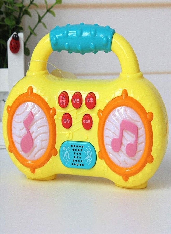 KITIKITTZ KITI Kits Musical Radio Toy with Lights for Babies with Music, Lights, Animal Call (Assorted Color delivery) - Image 2