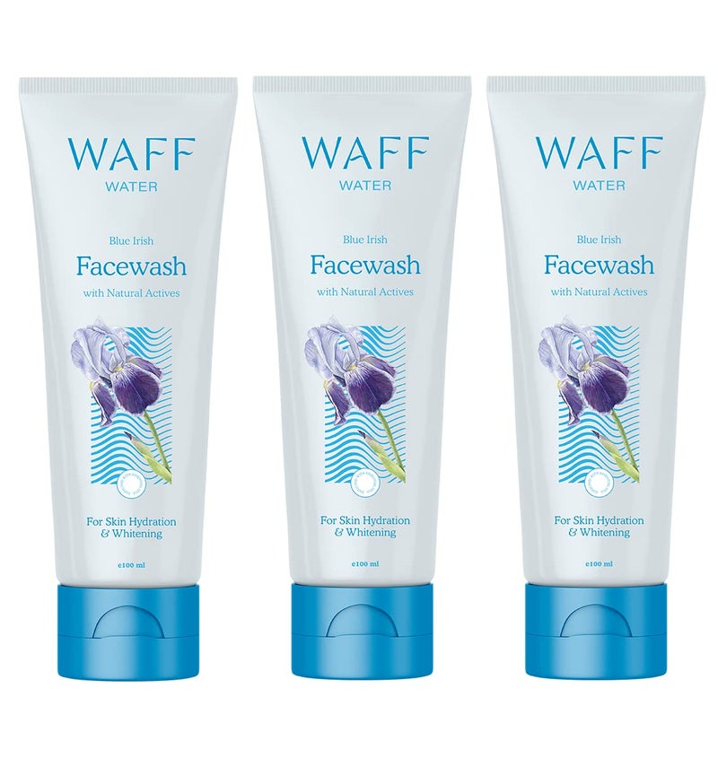 WAFF Pomegranate Face Wash Hydrating soothing Deeply nourishes brightens Enriched with essential oils for a natural glow No artificial fragrance Sulfatefree parabenfree vegan Unisex all skin types - Image 1