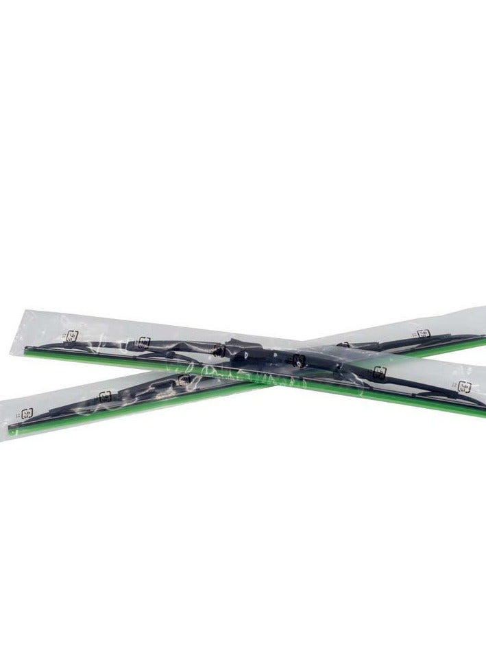 Generic Silent and High-Quality U-Shaped Connector Ribbed Wiper Blades, a Pair of Universal Anti-Scratch Windshield Wipers for Multiple Car Models (Optimal Choice for Vehicle Owners' Adaptation), 26 Inches - 650 Millimeters  - Image 2