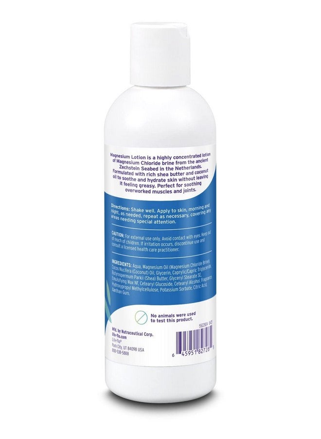 Life-flo Magnesium Lotion Life Flo Health Products 8 Oz Liquid  - Image 4