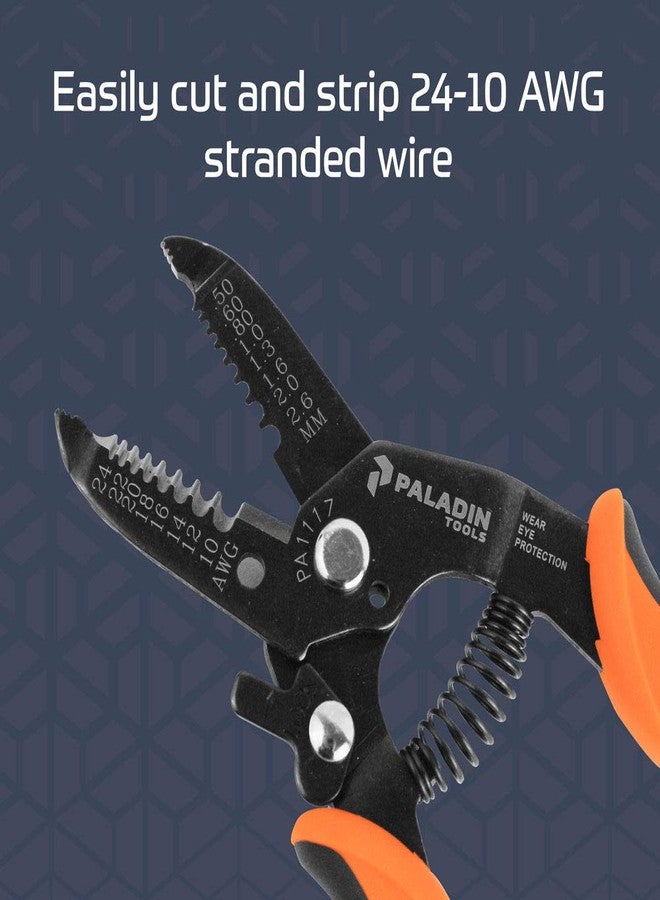 TEMPO Paladin Tools PA1123 Wire Stripper Bundle, 22-10 AWG and 30-20 AWG (PA1117) - Image 4