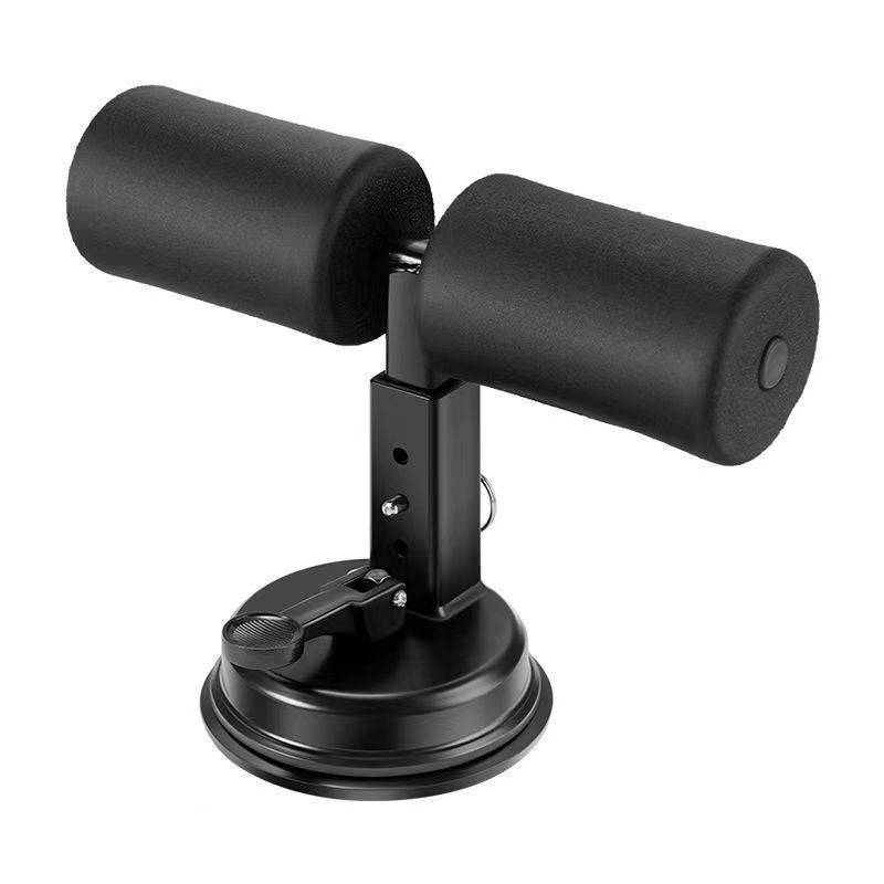 Generic Ab Roller Dual Suction Waist Slimmer [Black-single rod single suction cup] sit-up aid 