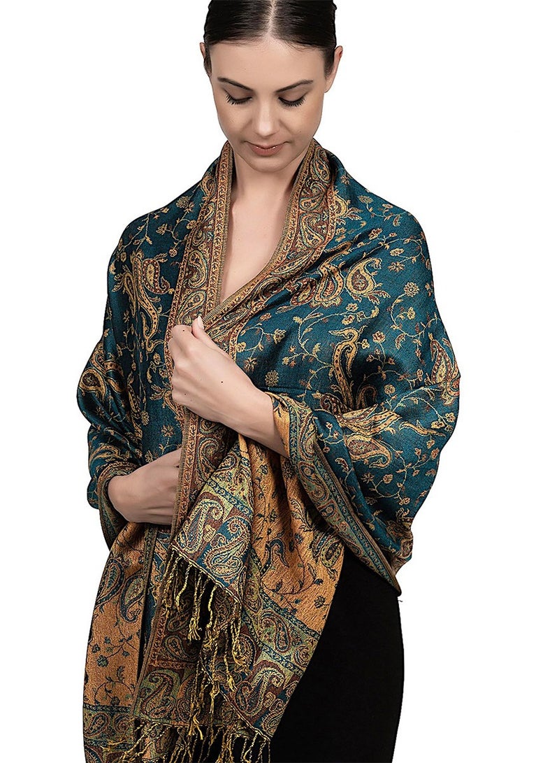"Luxury Cashmere Wrap for Women - Ultra-Soft All-Season Shawl for UAE Weddings, Desert Resorts & Daily Elegance | Breathable Lightweight Abaya Companion" - Image 1