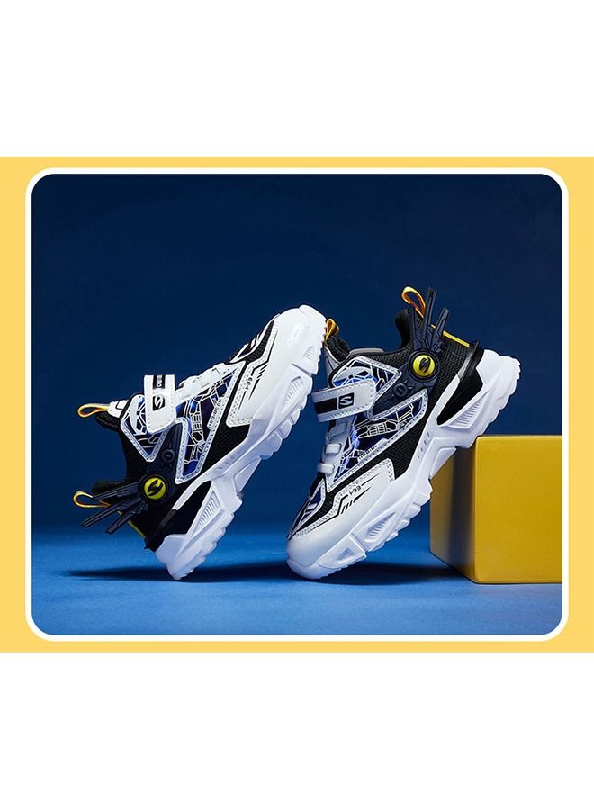 Sharpdo Kids Sneakers Running Athletic Shoes For Boys Shoes Hook and Loop Lightweight Breathable (Toddler/Little Kid/Big Kid) - Image 4