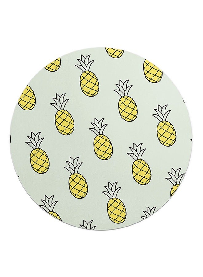 Pineapple Pattern Design Printed Anti Slip