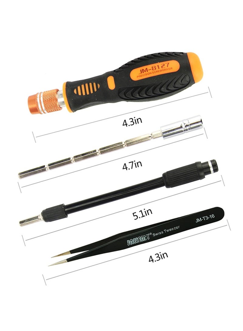 JAKEMY Computer Tablet Mobile Phone Repair Tools 53 Pcs Multipurpose Precision Cr-V Screwdriver Set JM8127 - Image 4