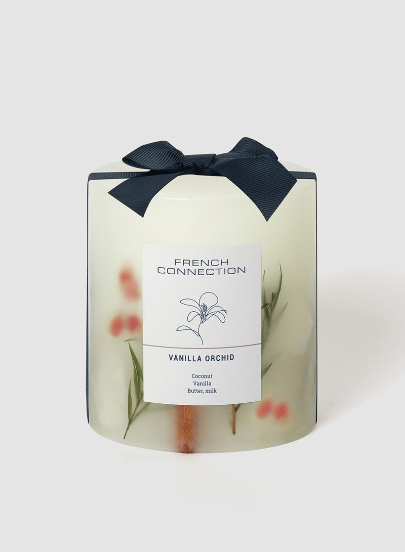 French Connection Botanical Infused Vanilla Orchid Candle 660G - Image 1