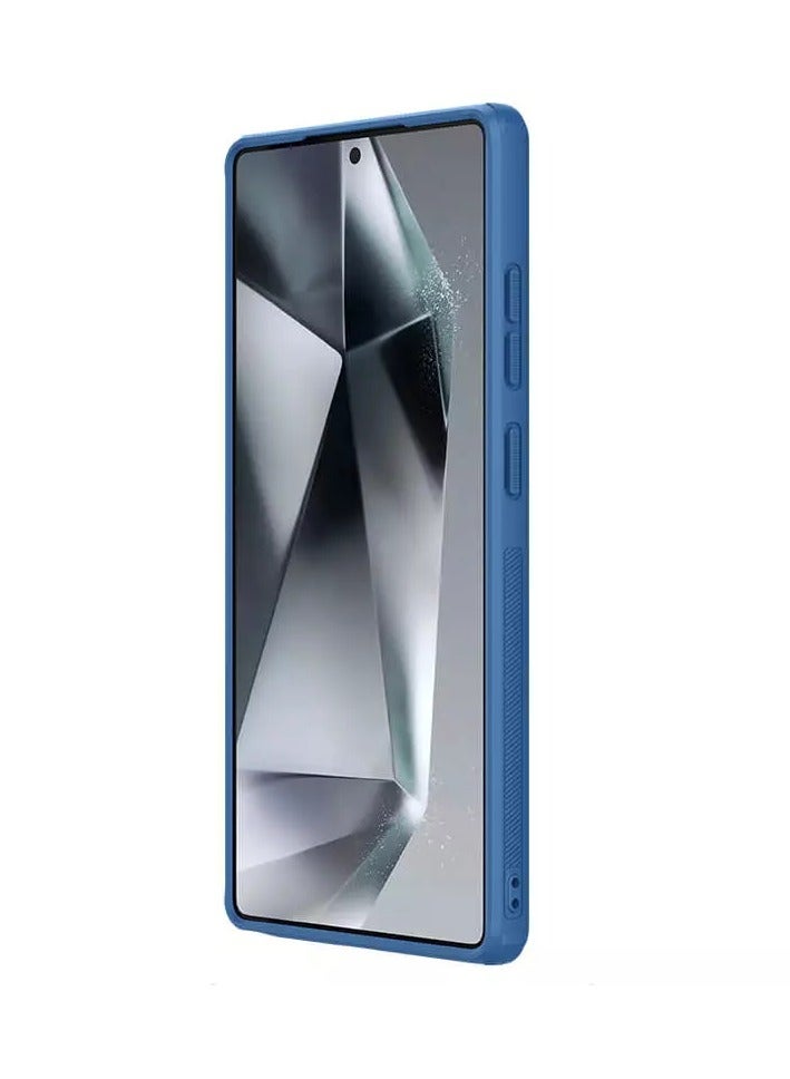 Nillkin Super Frosted Shield Pro Matte cover case for Samsung Galaxy S25 Ultra (Blue) - Image 4