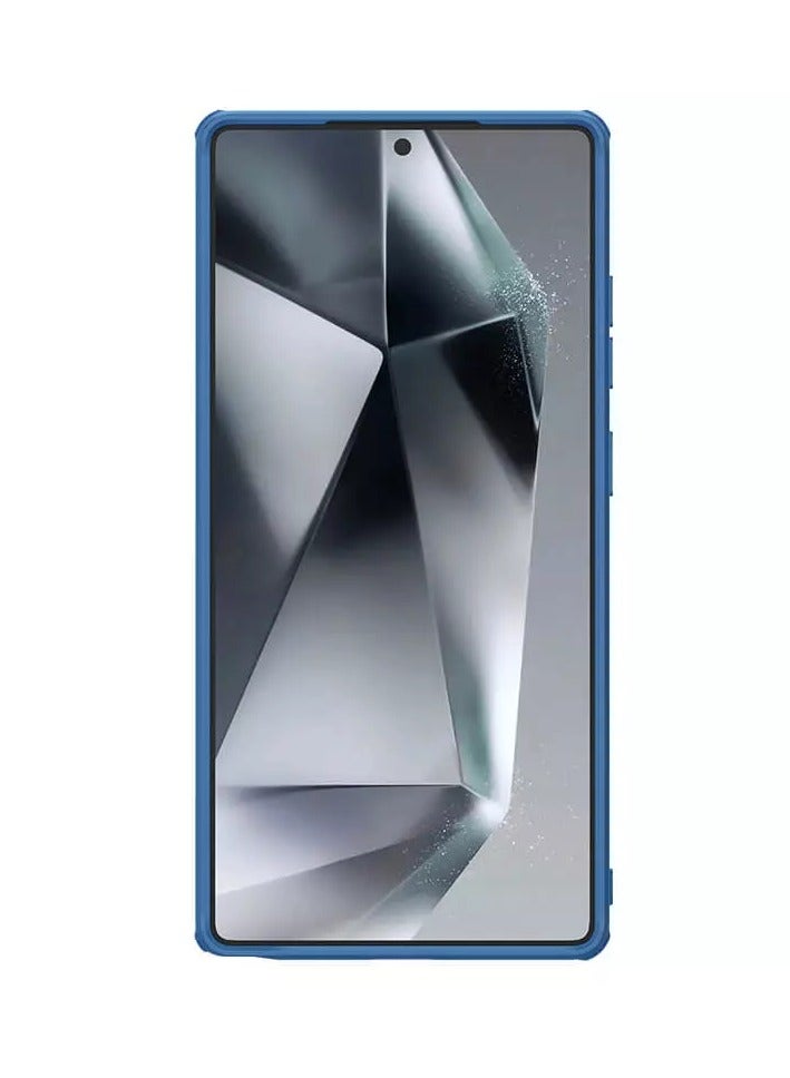 Nillkin Super Frosted Shield Pro Matte cover case for Samsung Galaxy S25 Ultra (Blue) - Image 2