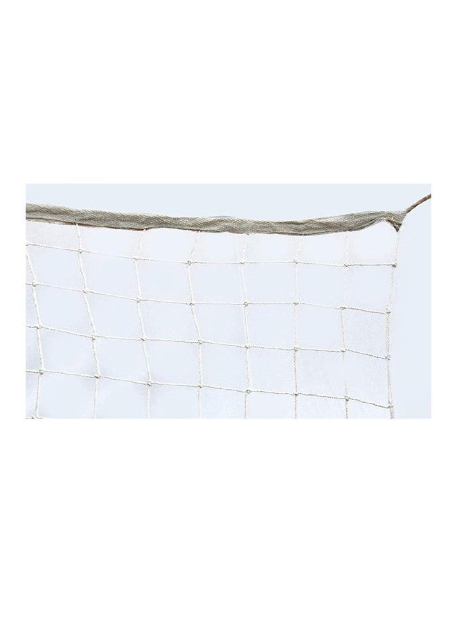 ALVI Cotton Volleyball Net, Size Standard (White) - Image 2