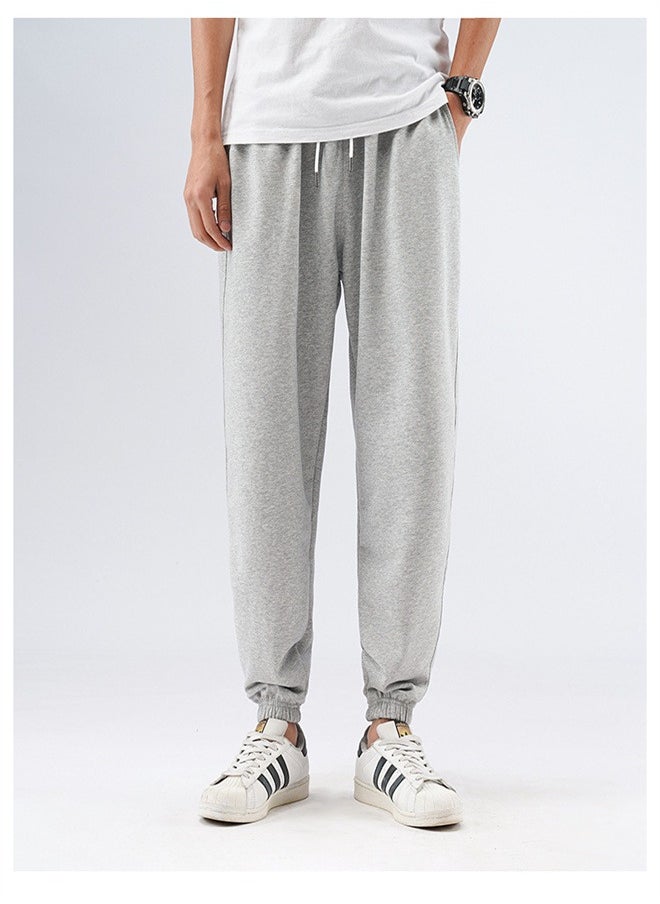 Loquat Men's Loose Straight Leggings Sweatpants 