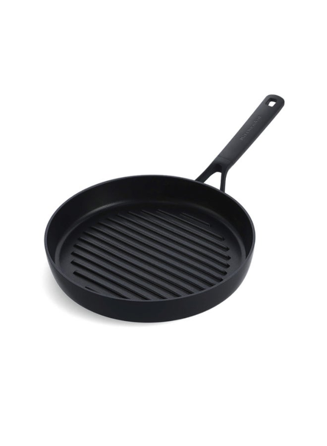KitchenAid Classic Forged Aluminum Grill Pan Black 28cm CC005681-001 - Image 1