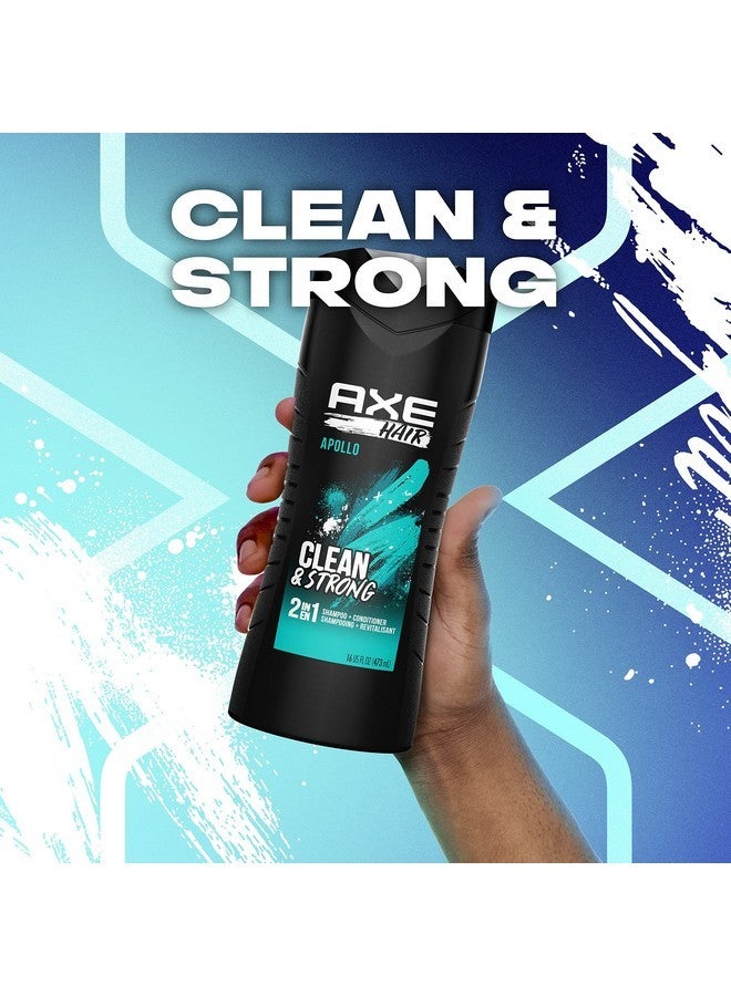 AXE 2 in 1 Shampoo and Conditioner Apollo 16 oz - Image 4