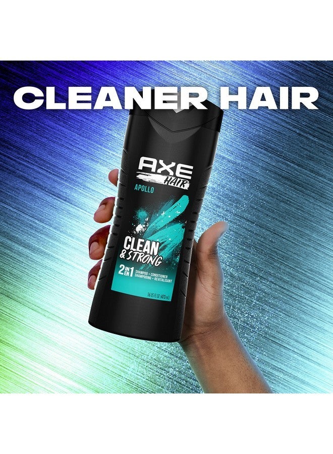 AXE 2 in 1 Shampoo and Conditioner Apollo 16 oz - Image 3