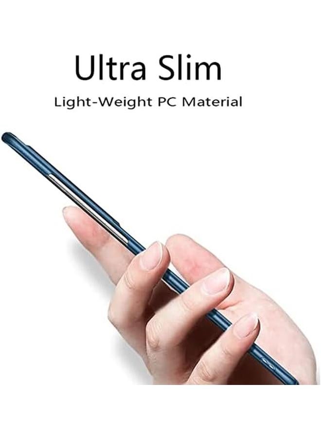 erorex Compatible With Realme 11 Pro Plus Phone Case Ultra Thin Hard Pc Case Slim Fit Shockproof Blue Cover Anti Scratch Protective Phone Case - Image 2