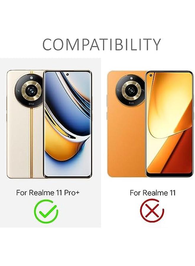 erorex Compatible With Realme 11 Pro Plus Phone Case Ultra Thin Hard Pc Case Slim Fit Shockproof Blue Cover Anti Scratch Protective Phone Case - Image 4