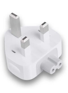 Ntech AC Power Adapter UK/EU/US Wall Folding Plug Duck Head Charge Adapter UAE Standard Plug Duck Head for MacBook Pro/MacBook Air/Mac iBook/iPhone/iPod/etc (UK Plug)