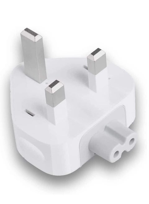 Ntech AC Power Adapter UK/EU/US Wall Folding Plug Duck Head Charge Adapter UAE Standard Plug Duck Head for MacBook Pro/MacBook Air/Mac iBook/iPhone/iPod/etc (UK Plug)