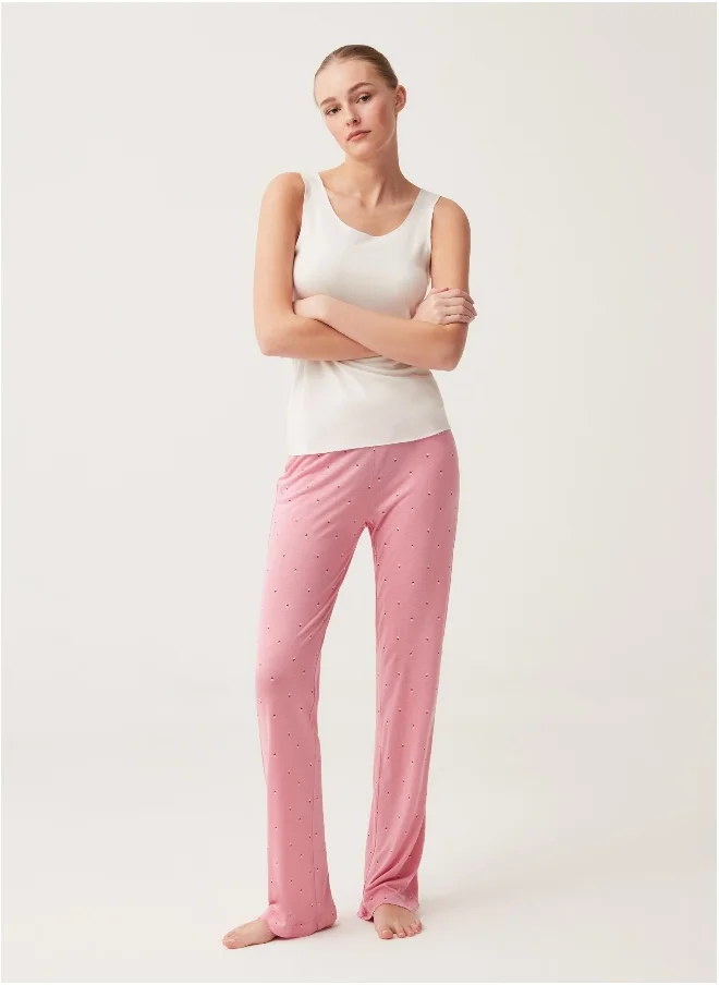 Ovs Ovs Pyjama Bottoms With Heart Print