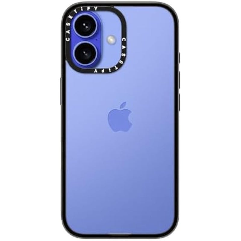 Casetify iPhone 16 Compact Case Lightweight 4ft 2x Military Grade Drop Protection Clear Black - Image 3