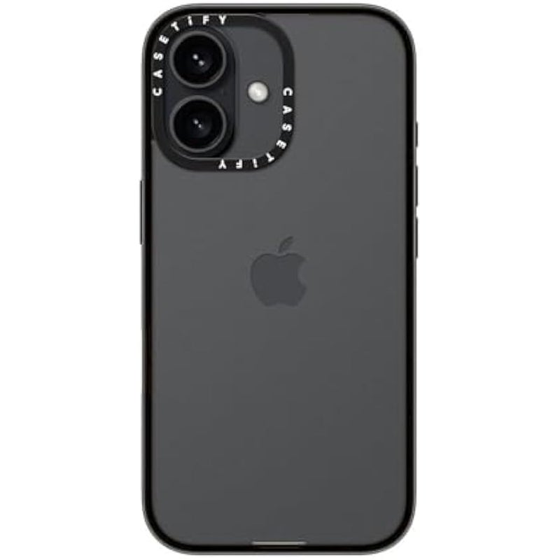 Casetify iPhone 16 Compact Case Lightweight 4ft 2x Military Grade Drop Protection Clear Black - Image 5