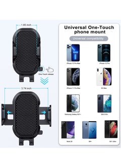 ELTRAZONE Cup Phone Holder for Car, Freely Adjustable Base, Mobile Phone Holder With Flexible Gooseneck, Universal Compatible With iPhone 11 Pro XS Max XR X 8, Samsung Galaxy S10 Plus S9 S8 S7 Note 10  - Image 4