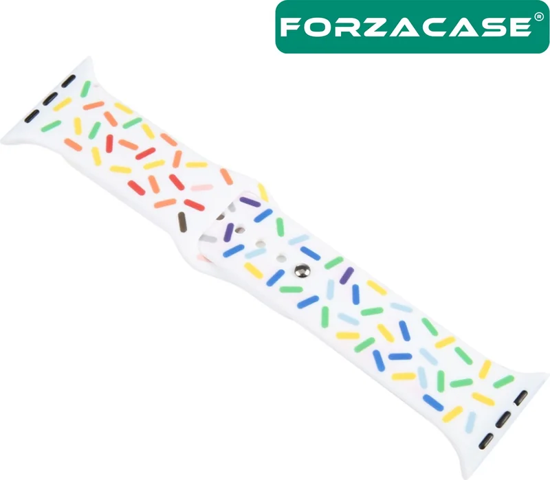 فورزاكاس Colorful Drop Sporty Silicone Band Strap for Apple Watch Ultra 49MM - FC124
