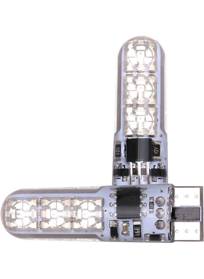 Loquat Car RGB LED 12V T10 LED RGB 5050 SMD Signal Lamp Reading Wedge Light Car Interior Decorative Lights - Image 2