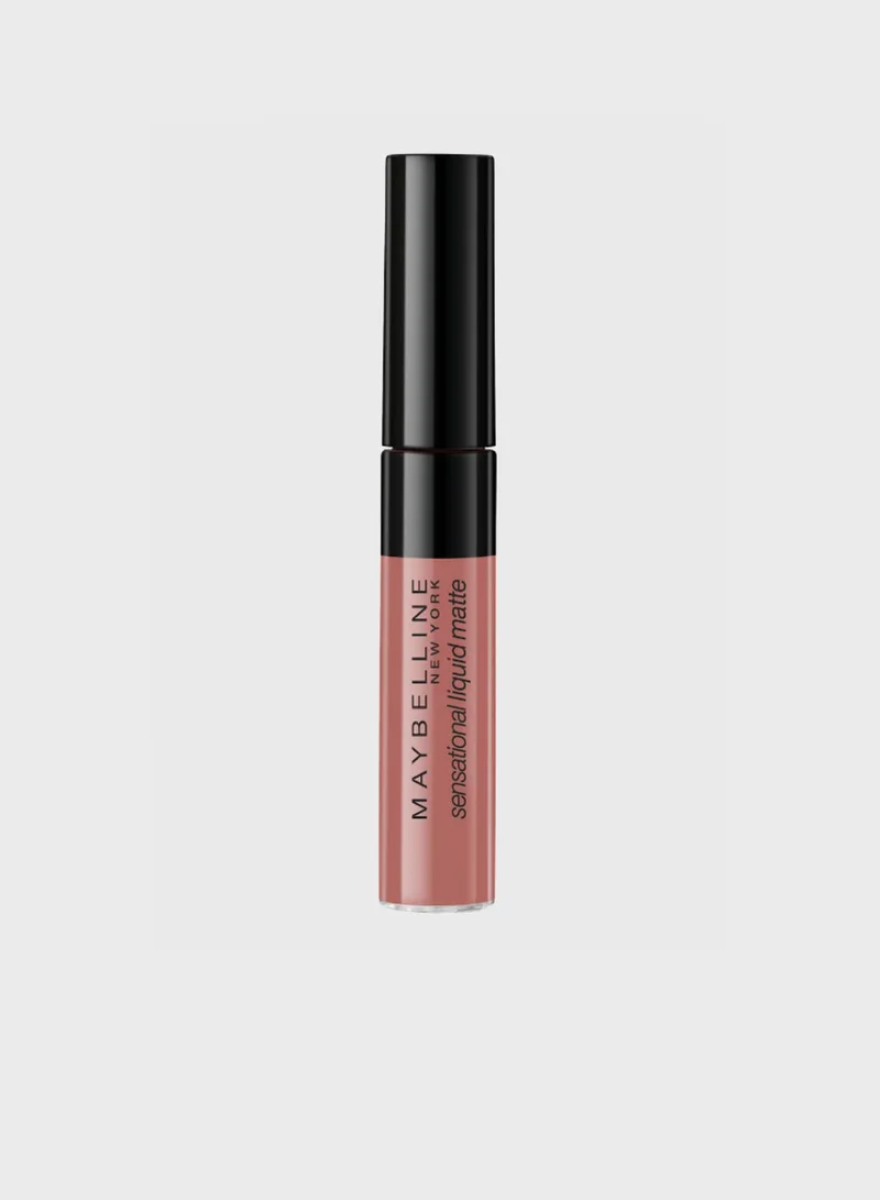 MAYBELLINE NEW YORK Sensational Liquid Matte Lipstick 09 Truly Mlbb