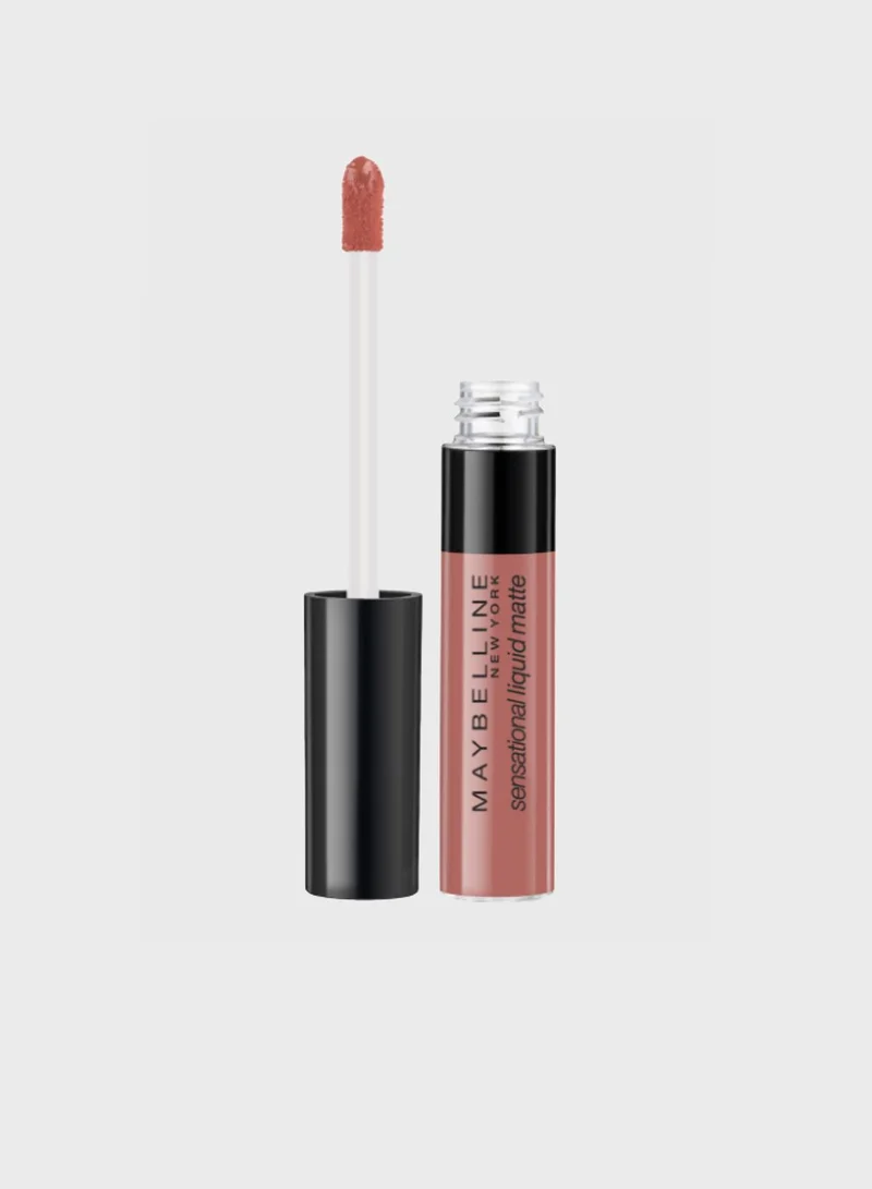 MAYBELLINE NEW YORK Sensational Liquid Matte Lipstick 09 Truly Mlbb