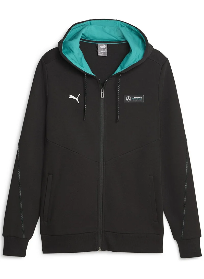 AMG Petronas Formula 1 Team  AMG Hooded Sweat Jacket Black for Men | Best Price UAE