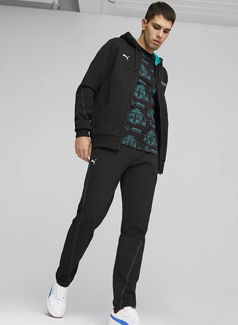 AMG Petronas Formula 1 Team  AMG Hooded Sweat Jacket Black for Men | Best Price UAE